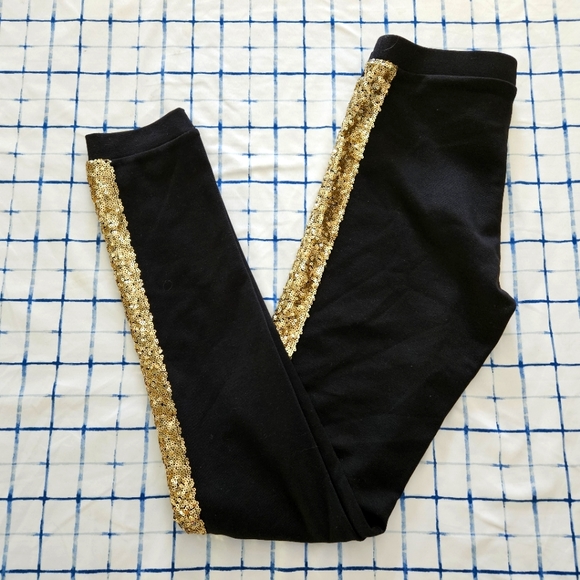 Calzedonia gold sequins leggings - Picture 6 of 7
